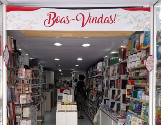 Livraria Apostolinas- frente da loja