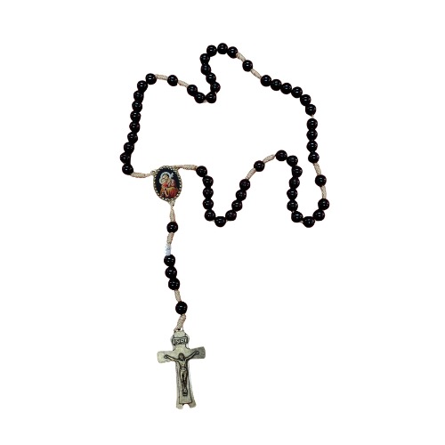 Terço São José preto