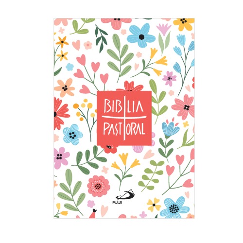 Bíblia Pastoral – Bolso – Capa Cristal – Floral