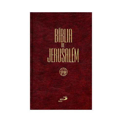 Bíblia de Jerusalém – Média / Capa Dura e Zíper