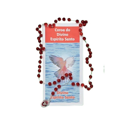Coroa do Divino Espírito Santo com terço