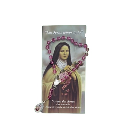 Novena das Rosas de Sta Terezinha com terço