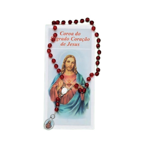 Coroa do Sagrado Coração de Jesus – com terço