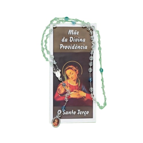 Terço c/ instrução Mãe da Divina Providência
