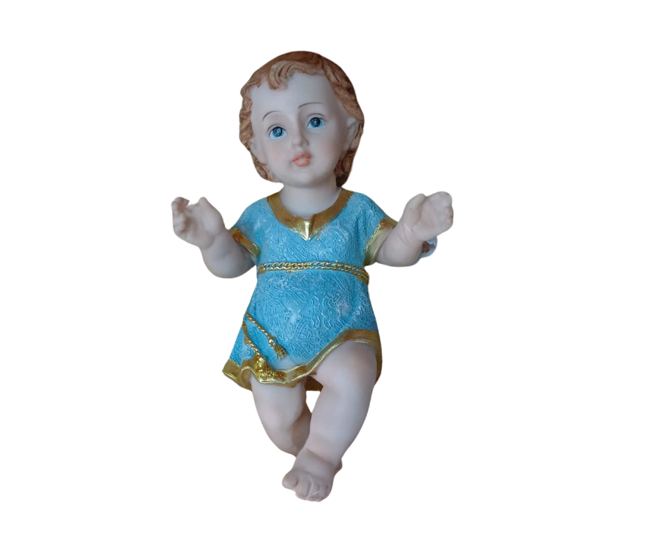 Menino Jesus em resina 14cm